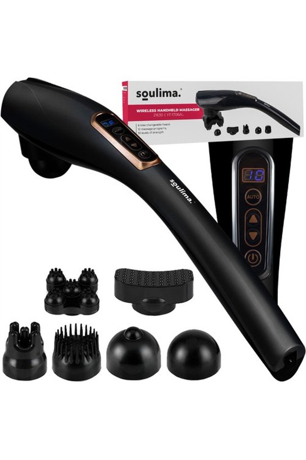 Soulima 21630 cordless handheld massager