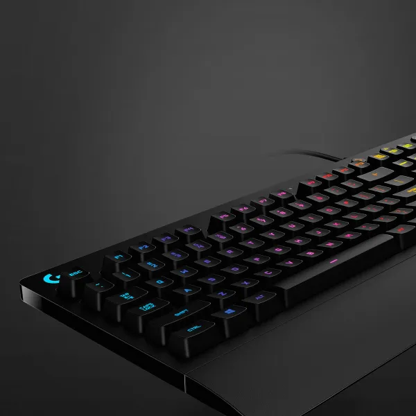 Žaidimų klaviatūra Logitech 920-008093 Ispaniška Qwerty Juoda