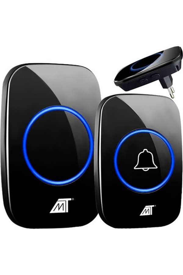 Wireless doorbell black Malatec 21803