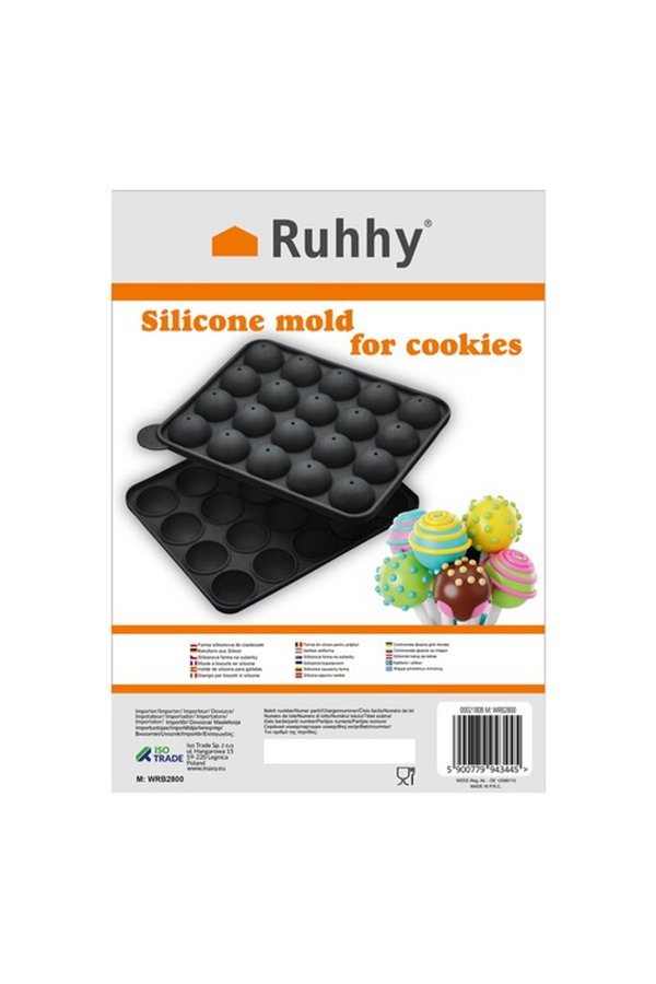 Ruhhy 21808 Silicone Cookie Mold