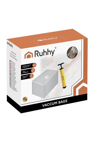 Vacuum bag - 50x70cm 10 pcs. Ruhhy 21946