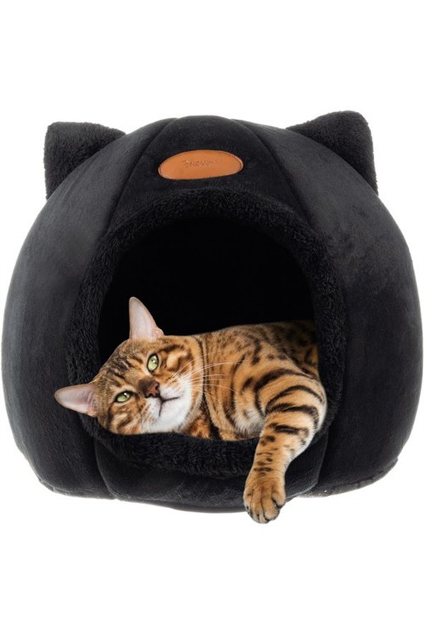 Plush cat bed - Purlov 21947 booth