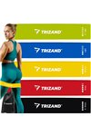 Exercise band set - 5pcs Trizand 21955