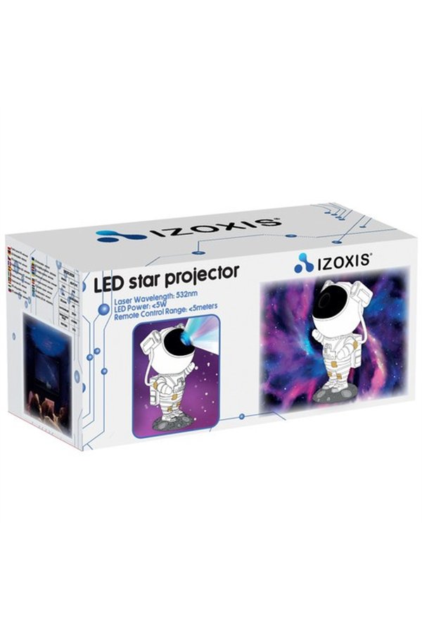 LED zvaigžņu projektors - astronauts Izoxis 21857