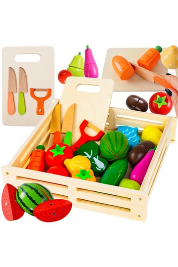 Vegetables wooden chopping board 21942