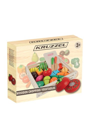 Vegetables wooden chopping board 21942