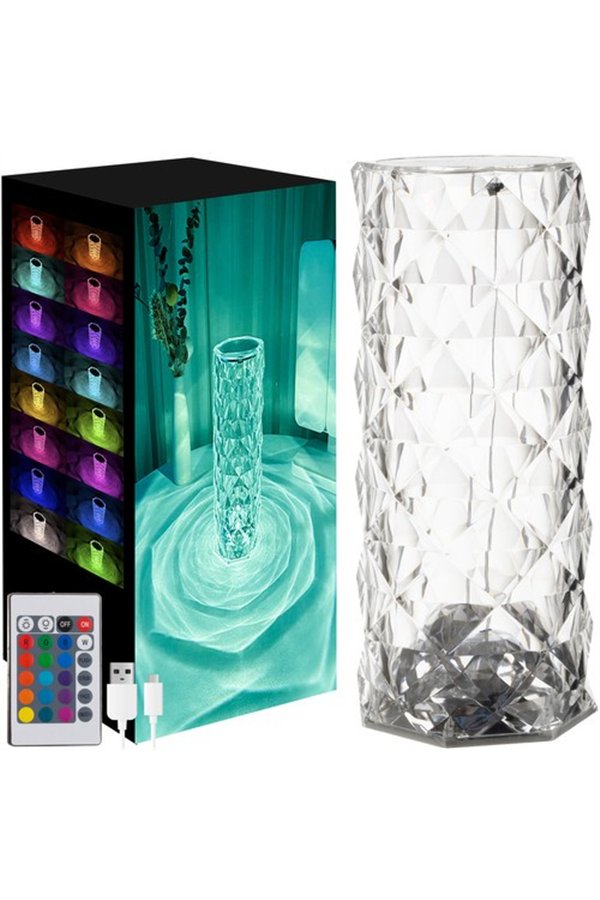 Lamp with projector - rose Izoxis 22518