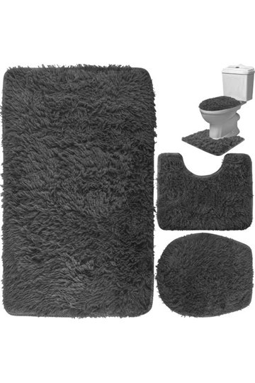 Bath mat - set - gray Ruhhy 22061