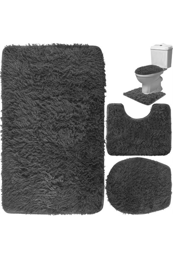 Bath mat - set - gray Ruhhy 22061