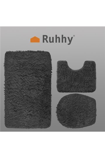 Bath mat - set - gray Ruhhy 22061