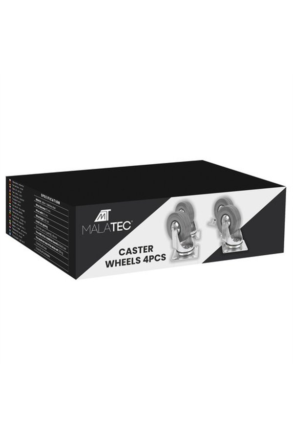 Swivel wheels - set of 4 Malatec 22537