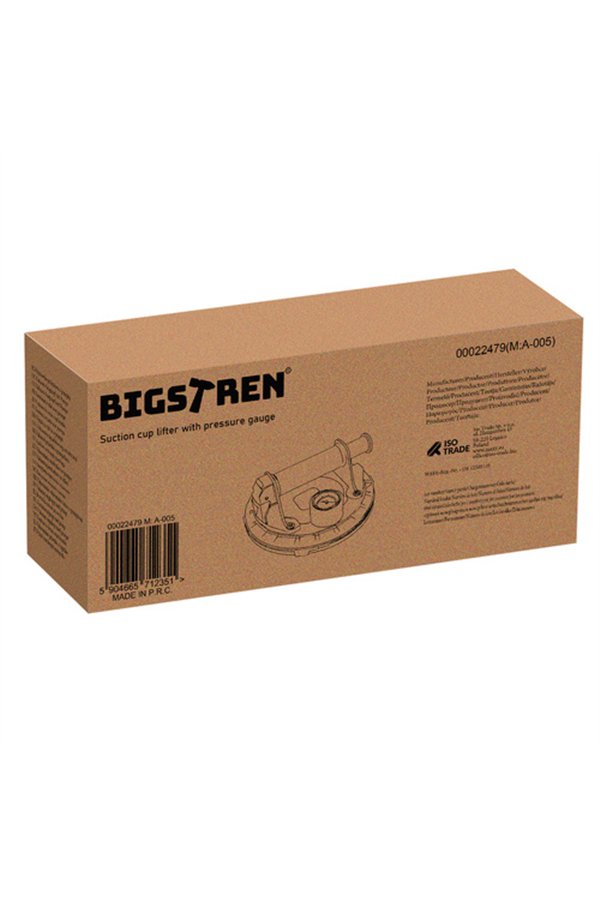 Vacuum suction cup with pump Bigstreen 22479