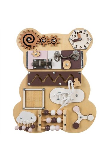 Kruzzel bear manipulation board 22584
