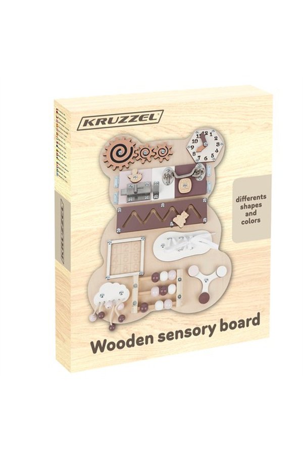 Kruzzel bear manipulation board 22584