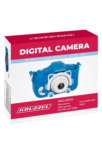 Digital camera blue Kruzzel AC22295