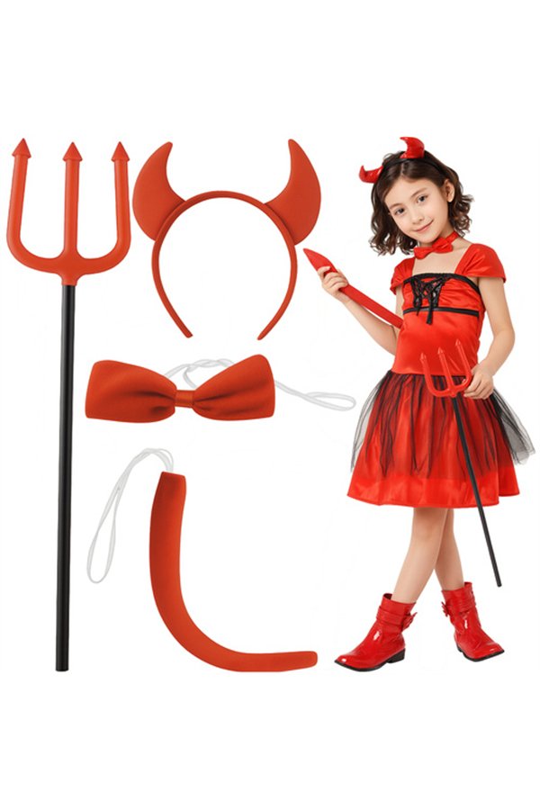 Devil Costume - Set of 4 S22140