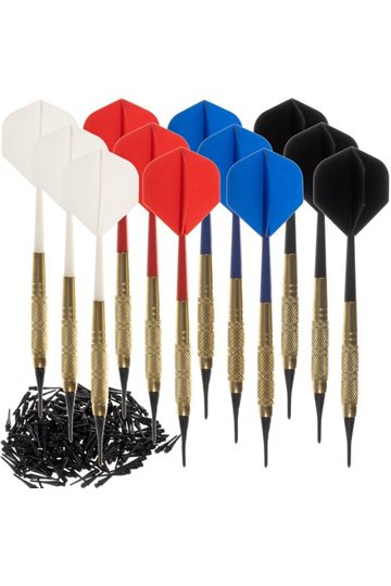 Darts set 12pcs + tips Trizand 21658