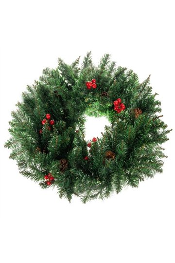 Christmas Wreath for Door Decorative Ornament Ornament 60cm Dense XXL