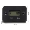 Engine operating hours counter