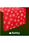 Christmas table runner 185x35cm Ruhhy 22786