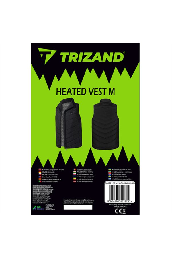 Heated vest M USB Trizand 22126