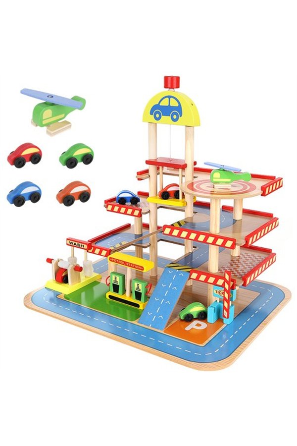 Parking garage - wooden 22446