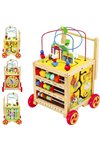 Wooden pusher - Educational cube 22606