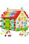 Wooden educational house Kruzzel 22564