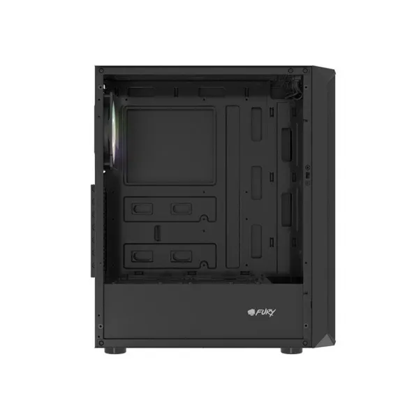 ATX semi-tornikotelo Fury NFO-2153 Musta