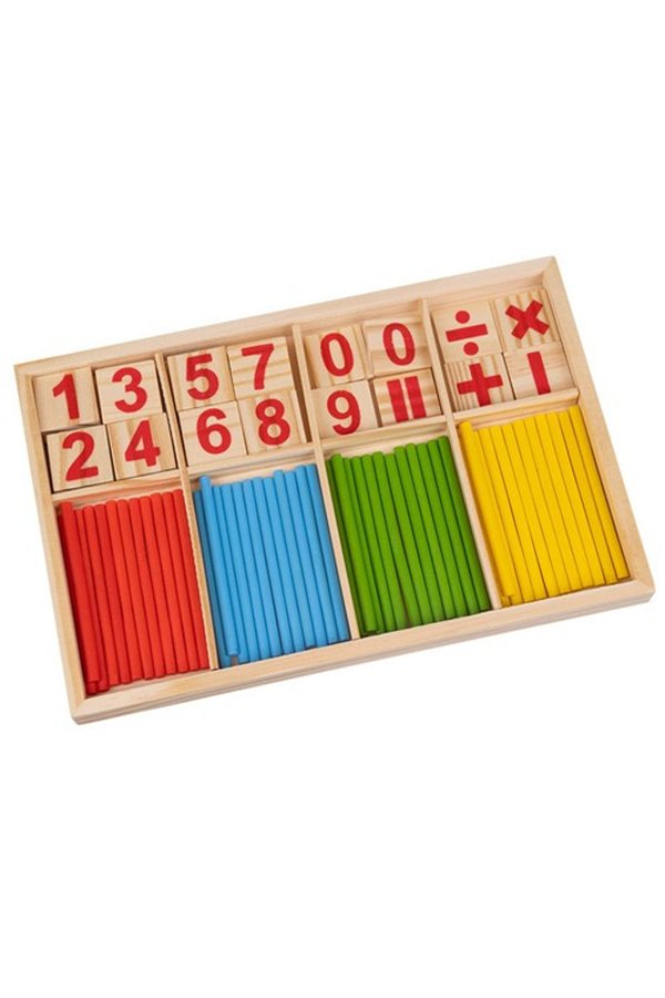 Wooden sticks for learning to count 22447