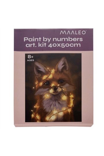 Painting by numbers 40x50cm - Maaleo fox 22782