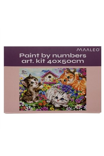 Painting by numbers 40x50cm - cats Maaleo 22781