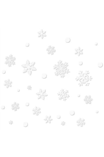 Ruhhy Christmas Window Stickers 22359