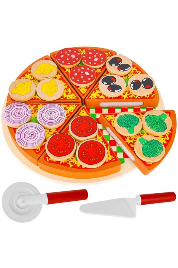 Puinen pizzasetti 22471