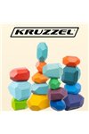 Stones/wooden blocks - 16pcs 22475