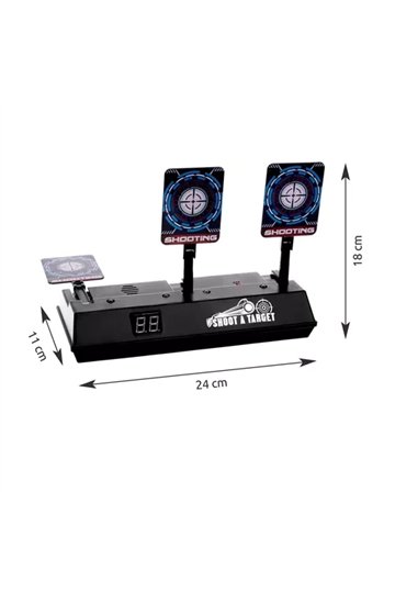 Electronic target - shooting range - 3 targets 22474