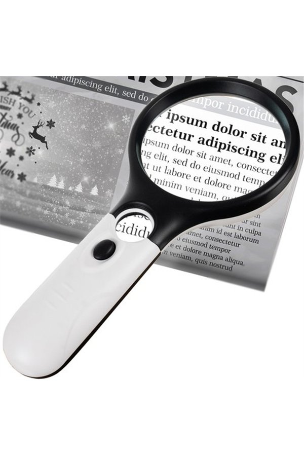 LED illuminated magnifying glass Izoxis 22670