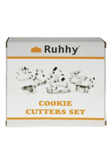 Christmas Ruhhy 22015 cookie cutter set