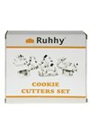 Christmas Ruhhy 22015 cookie cutter set