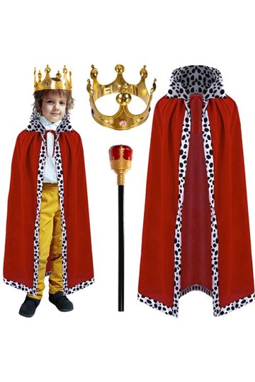 King Costume Set of 3 Kruzzel 20560