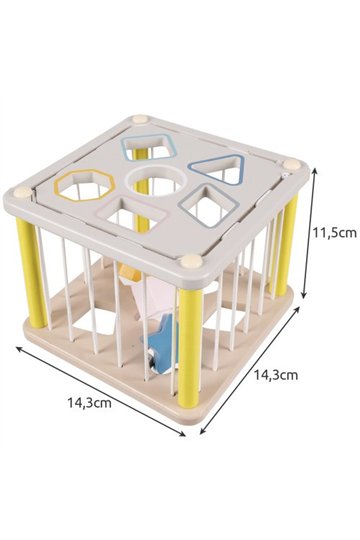 Šķirotājs - koka sensoru kubs 22885