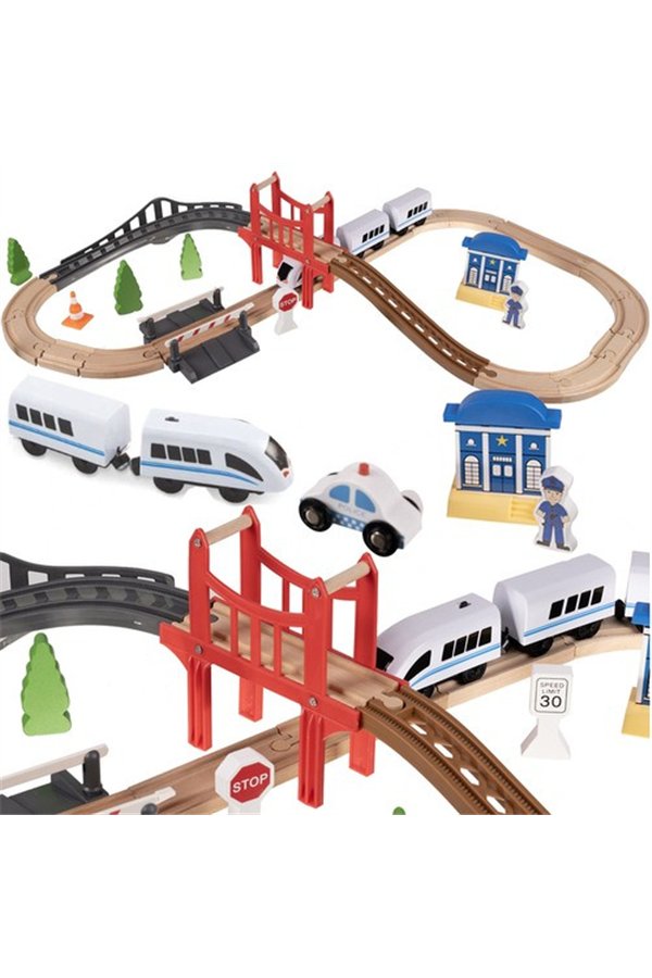 Puinen junarata Kruzzel 22646