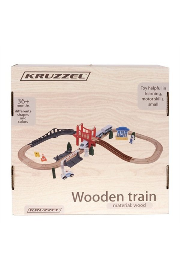 Puinen junarata Kruzzel 22646