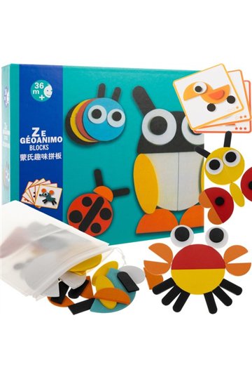 Wooden puzzle - Kruzzel puzzle 22426