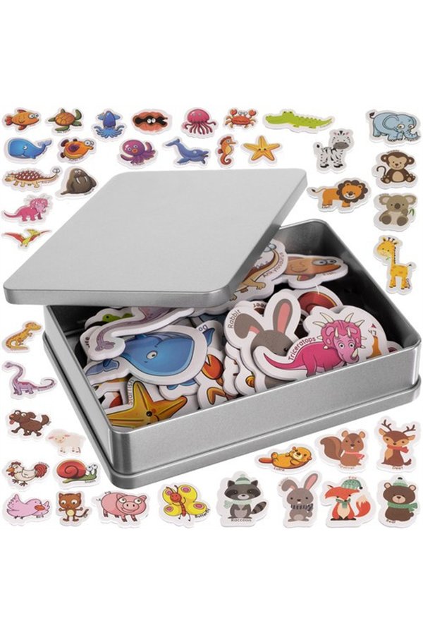 Jääkaappimagneetit - eläimet 40 kpl 22616