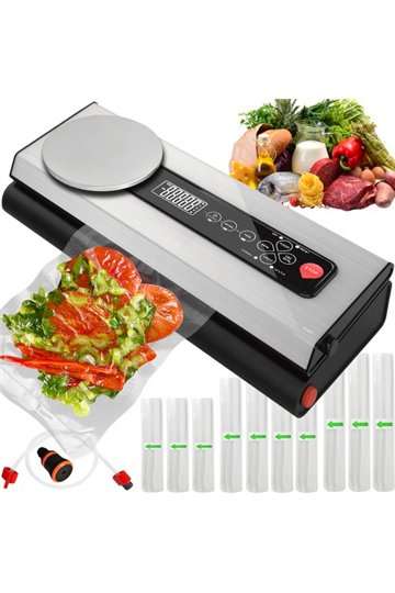 Foil sealer with scale and roller set RUHHY
