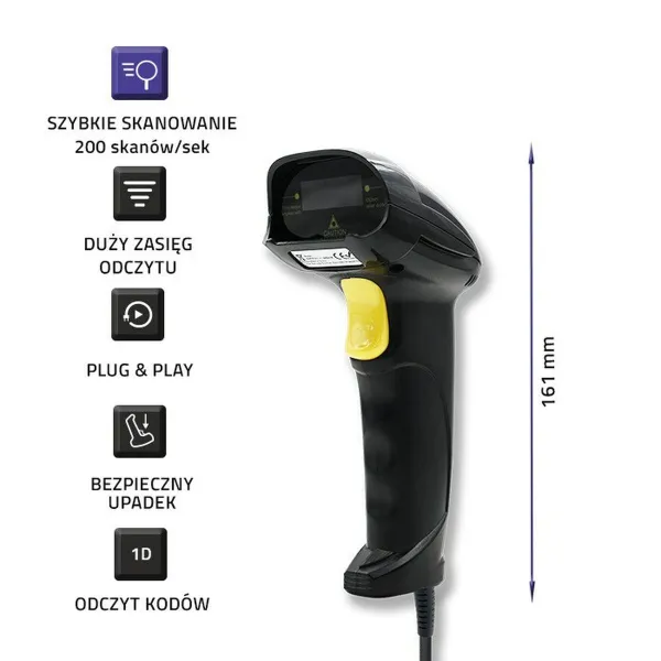 Kannettava skanneri Qoltec 50876