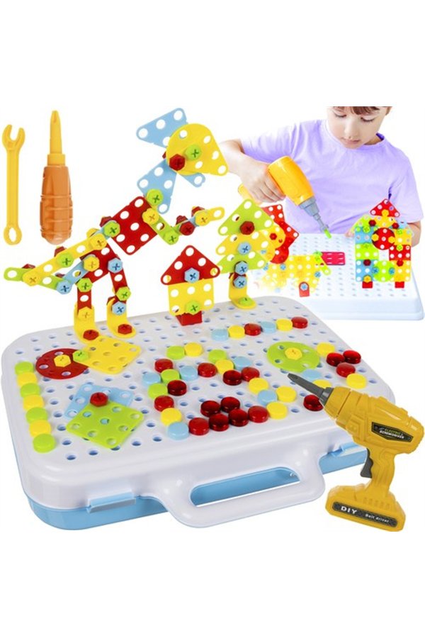 Creative Mosaic with Screwdriver 22444