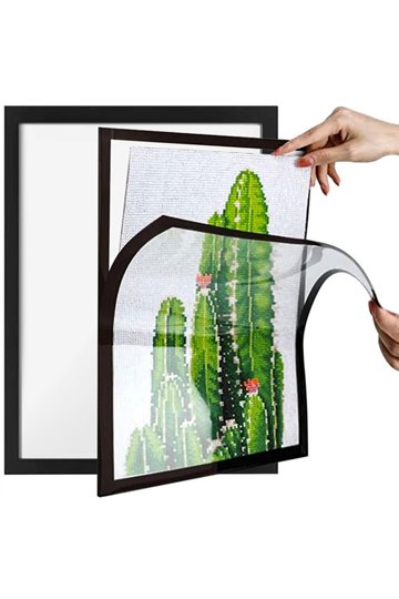 MAGNĒTISKAIS RĀMIS, KAS IDEĀLI PIEMĒROTS DIMANTA GLEZNOŠANAI 30 x 40 cm IZMĒRĀ