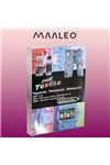 Fabric paints - 24 pcs. 300ml Maaleo 22948